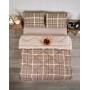 ETE HOMETEX ÇİFT KİŞİLİK LÜX WELSOFT YORGAN 195X215CM SAFİR BEJ 8696474231947